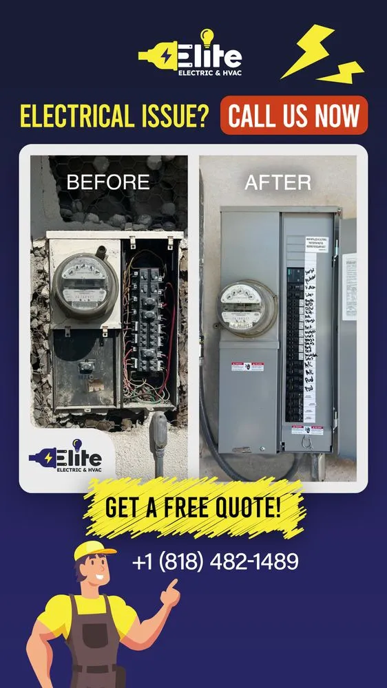 Slide of Elite Electric & HVAC