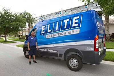 Professional heating and cooling service experts serving Port St. Lucie, FL - Elite Electric, Plumbing & Air