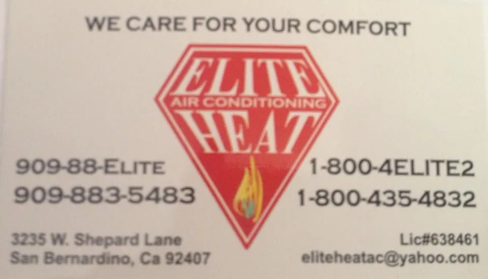 Slide of Elite Heat Ventilation & Air Conditioning