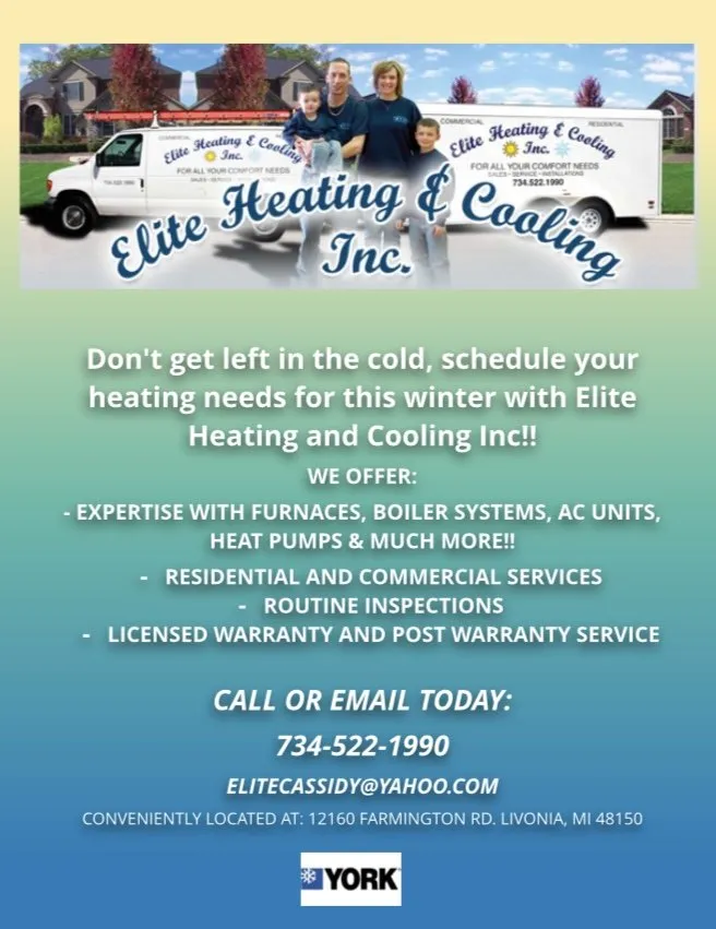 Slide of Elite Heating and Cooling Inc