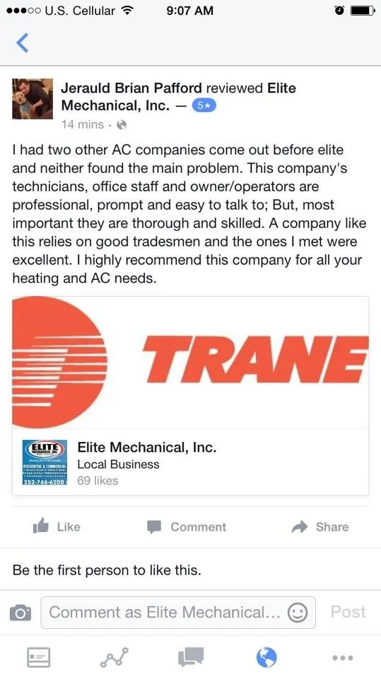 Slide of Elite Mechanical