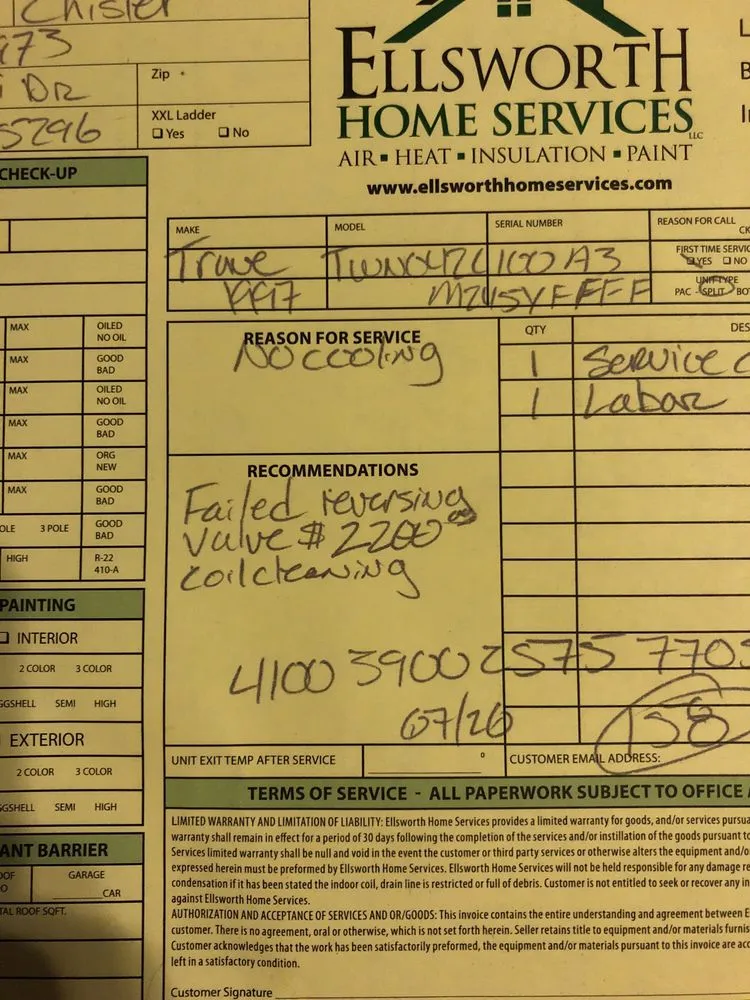 Slide of Ellsworth Home Services