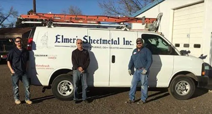 Slide of Elmer's Sheetmetal