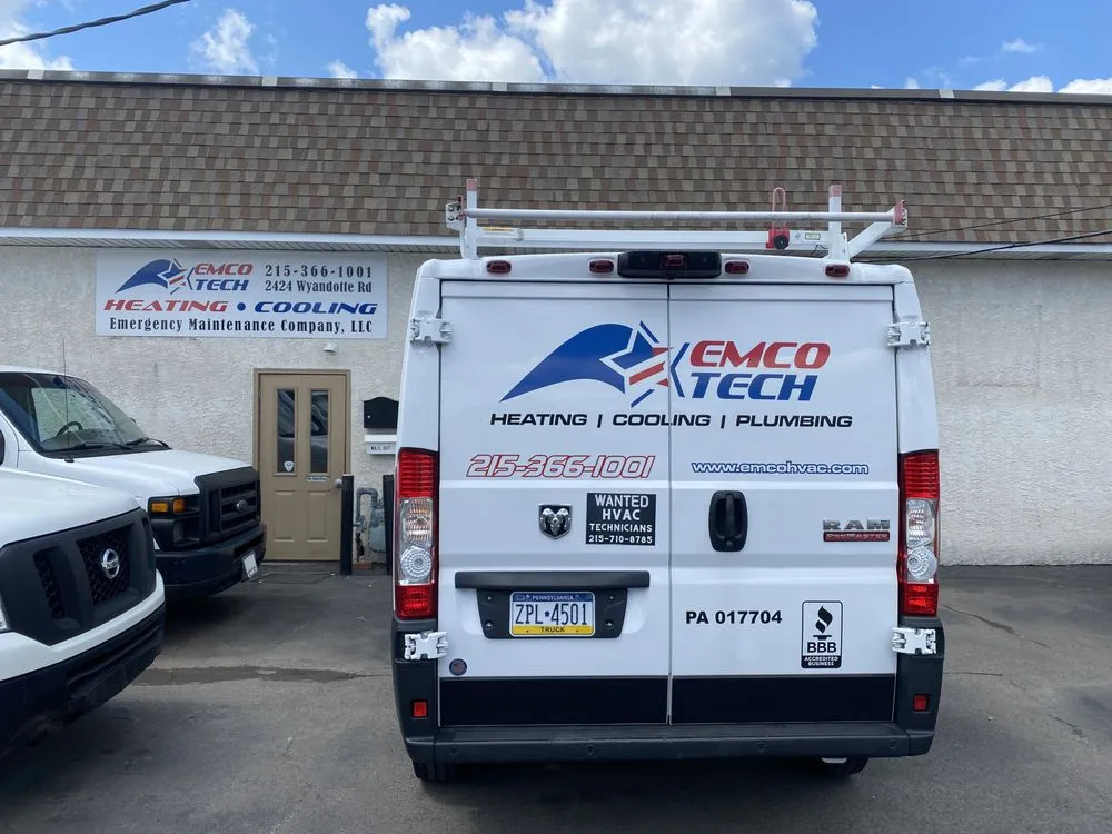 Slide of EMCO Tech Heating & Cooling