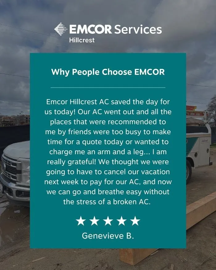 Slide of EMCOR Services