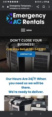 Emergency AC Rentals