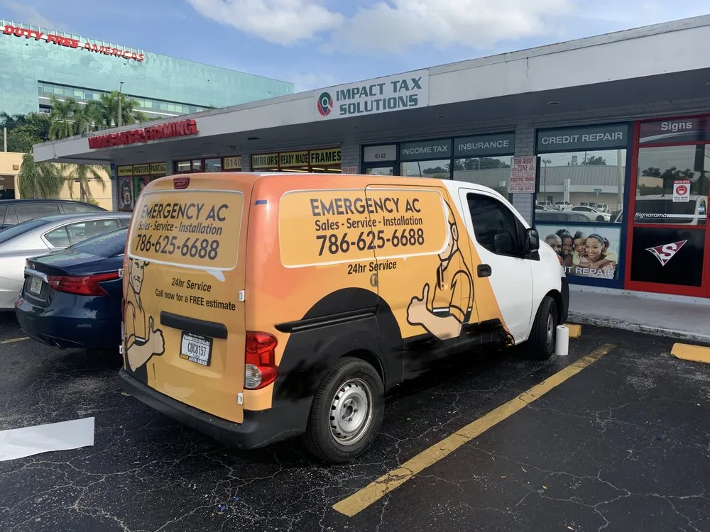 Slide of Emergency AC Repair