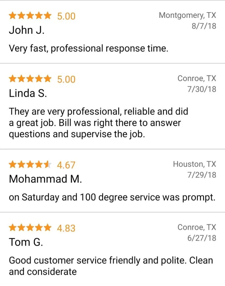 Slide of Emergency Mechanical Services