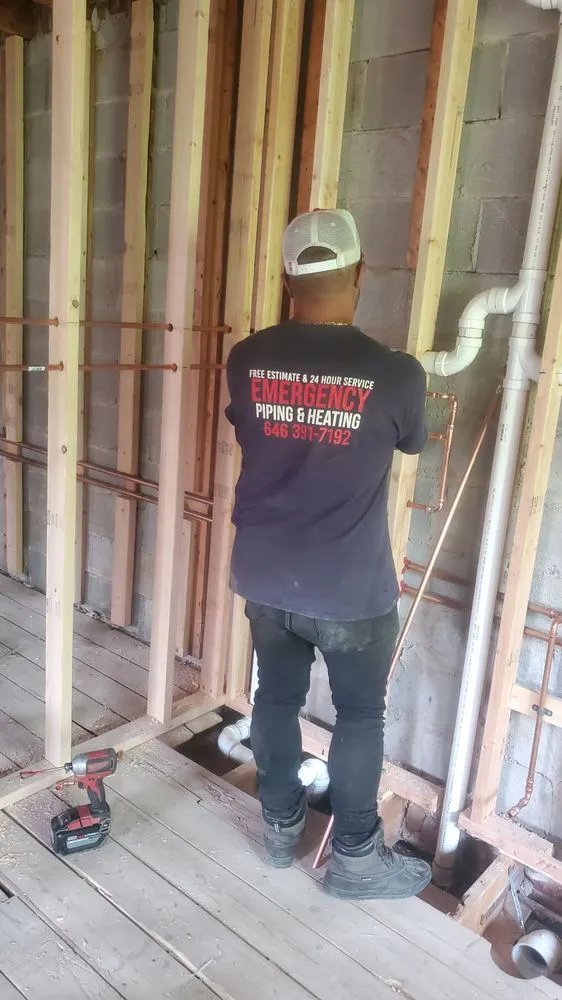 Slide of Emergency Piping & Heating