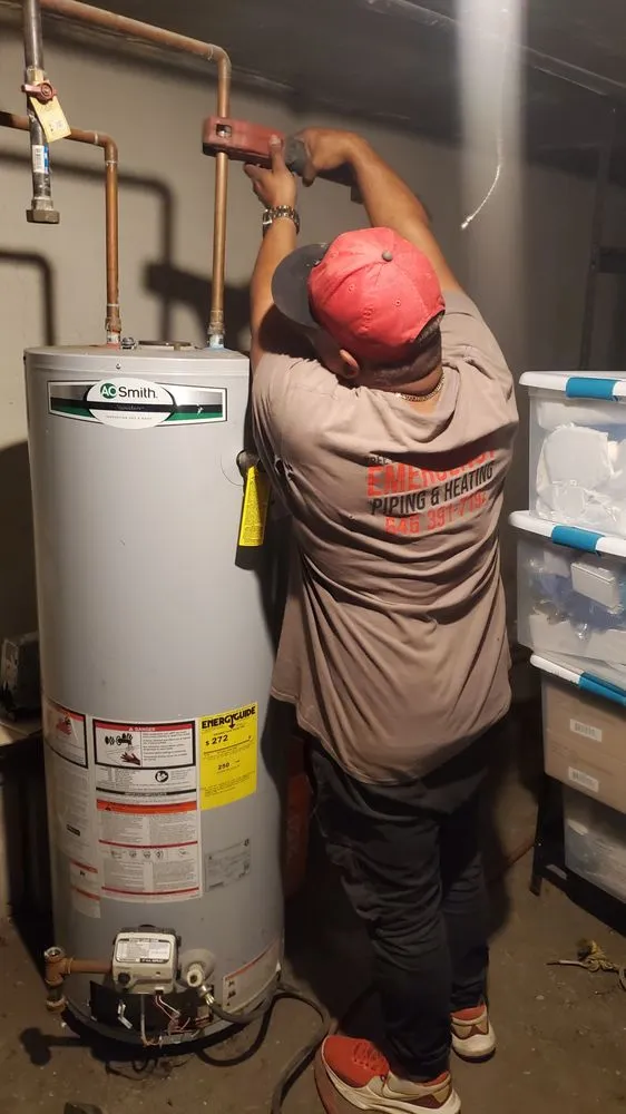 Slide of Emergency Piping & Heating