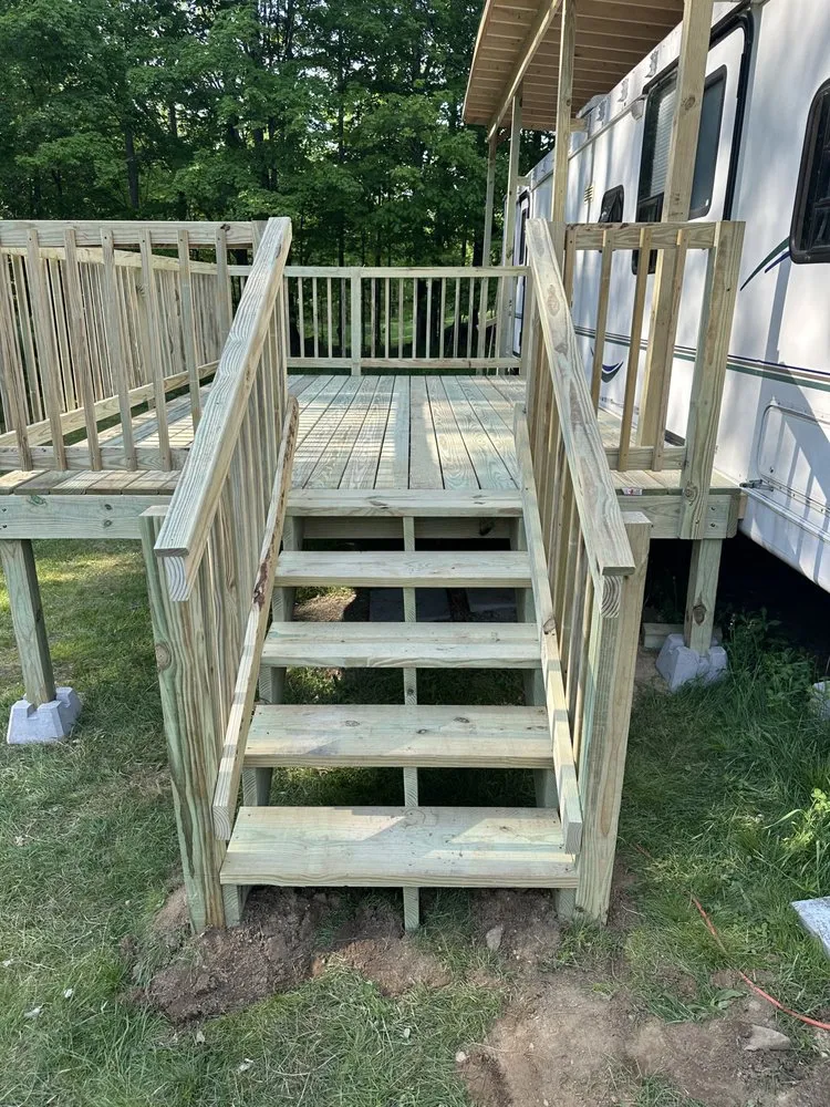 Slide of Emerson family contractors