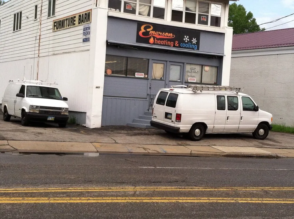 Slide of Emerson Heating and Cooling