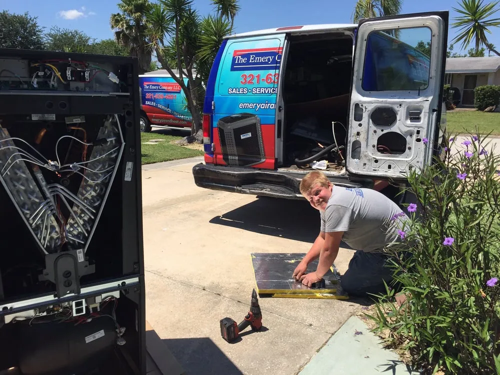 Slide of Emery Air and Heat