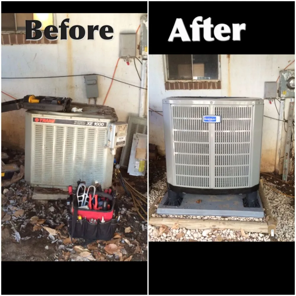 Slide of Emmanuels HVAC