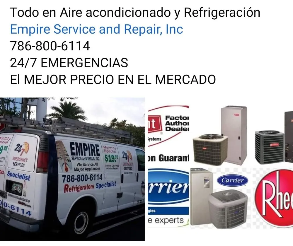 Slide of Empire Service and Repair