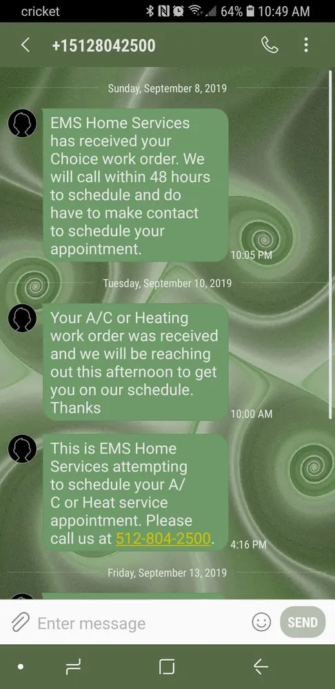 Slide of EMS Home Services