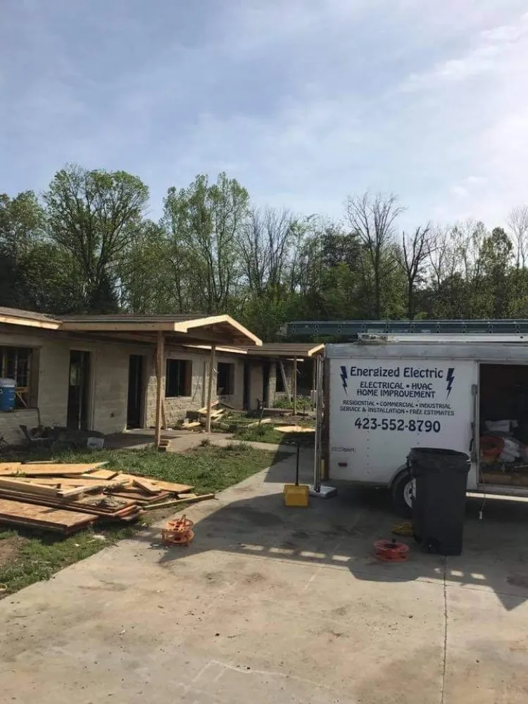 Slide of Energized Electric and Home Improvement