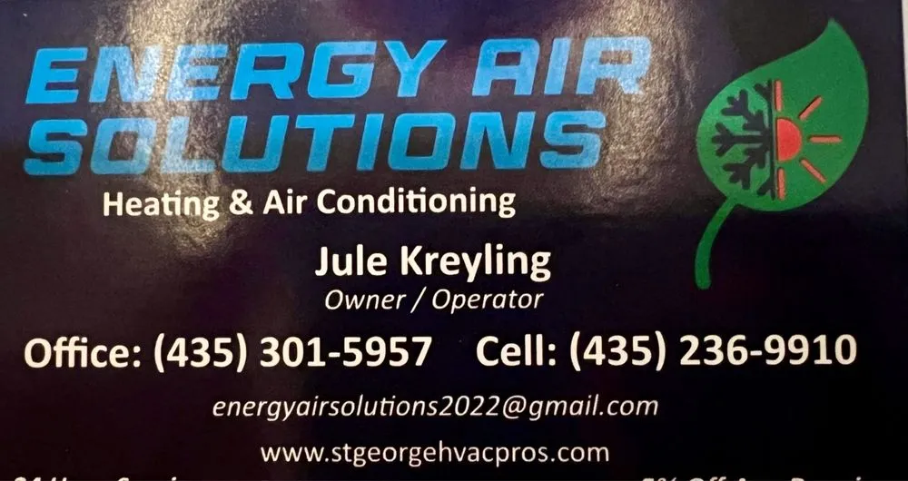 Certified furnace service for residential systems across St. George, UT - Energy Air Solutions Heating & Air Conditioning