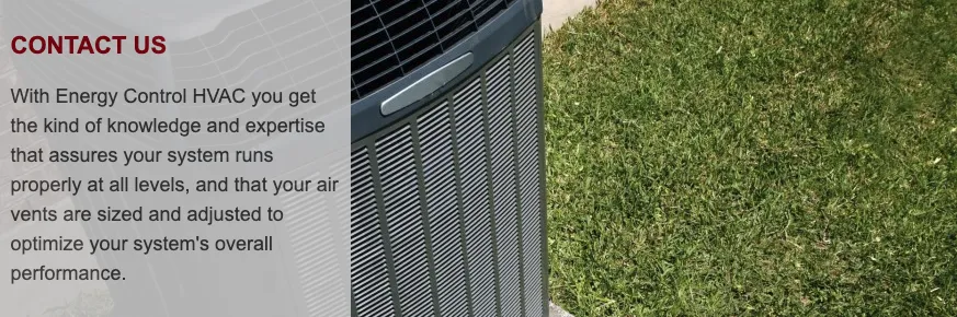 Slide of Energy Control HVAC