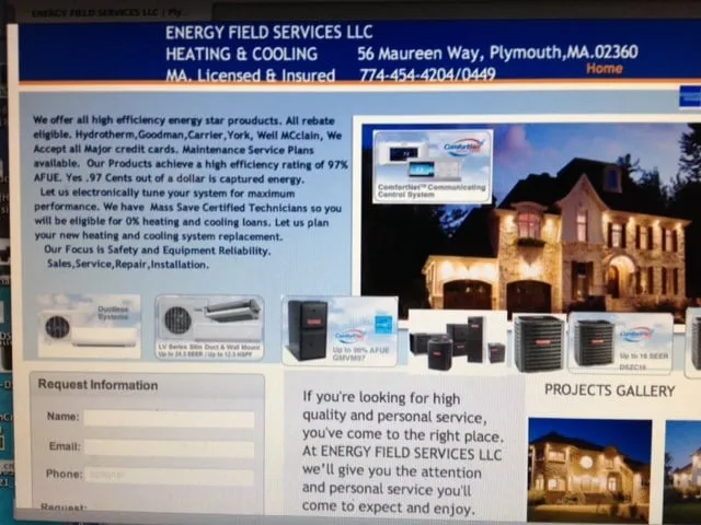 Slide of Energy Field Services