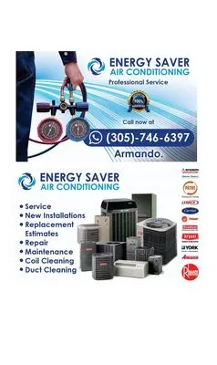 Energy Saver Air Conditioning Logo