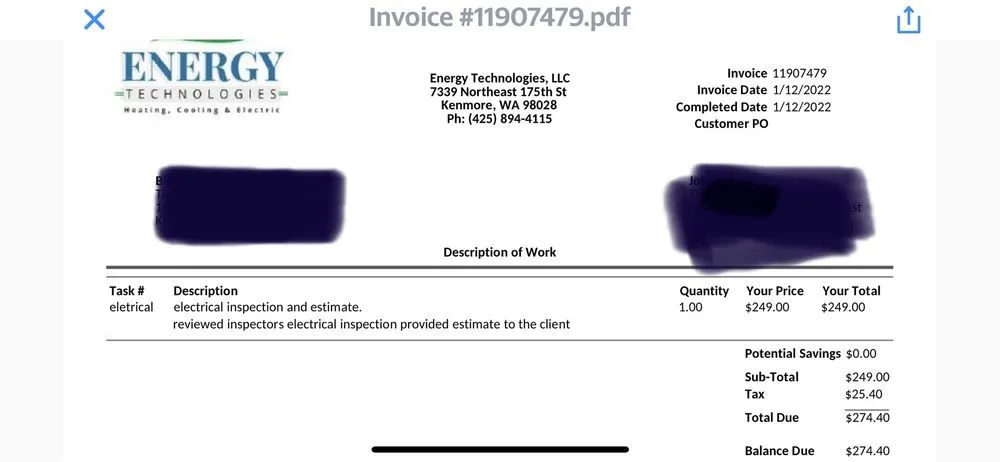 Slide of Energy Technologies