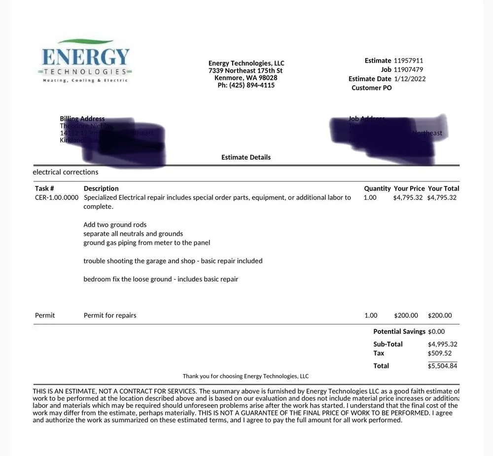 Slide of Energy Technologies