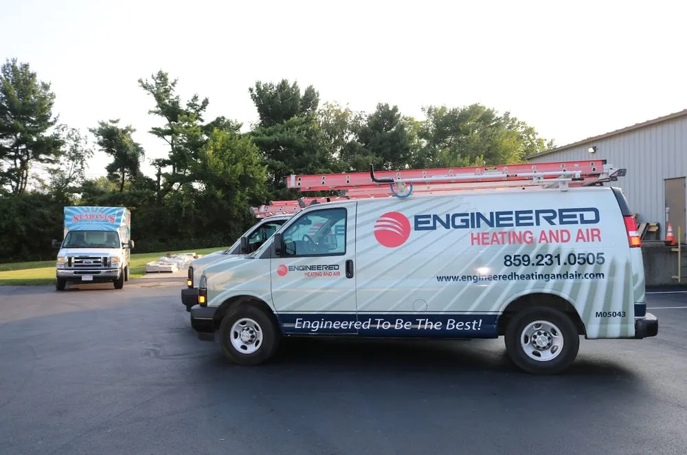 Slide of Engineered Heating and Air