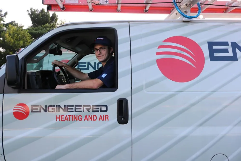 Slide of Engineered Heating and Air