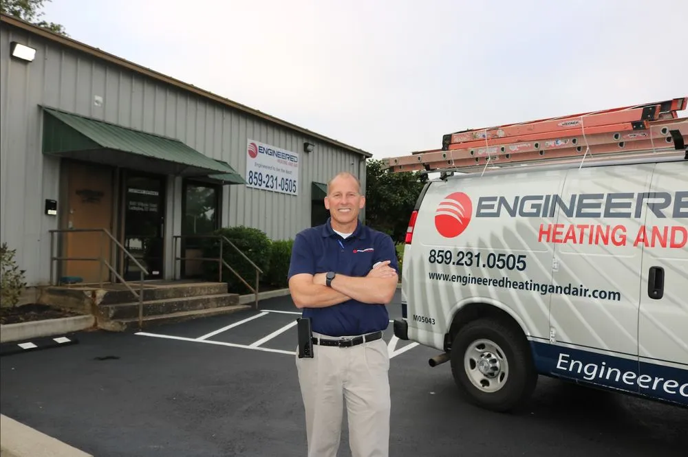 Slide of Engineered Heating and Air