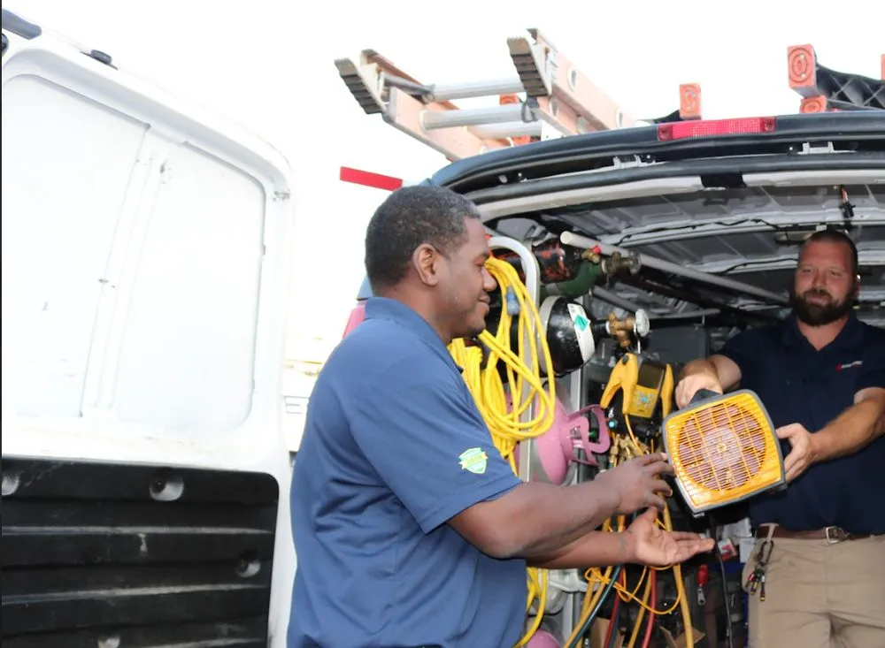 Slide of Engineered Heating and Air