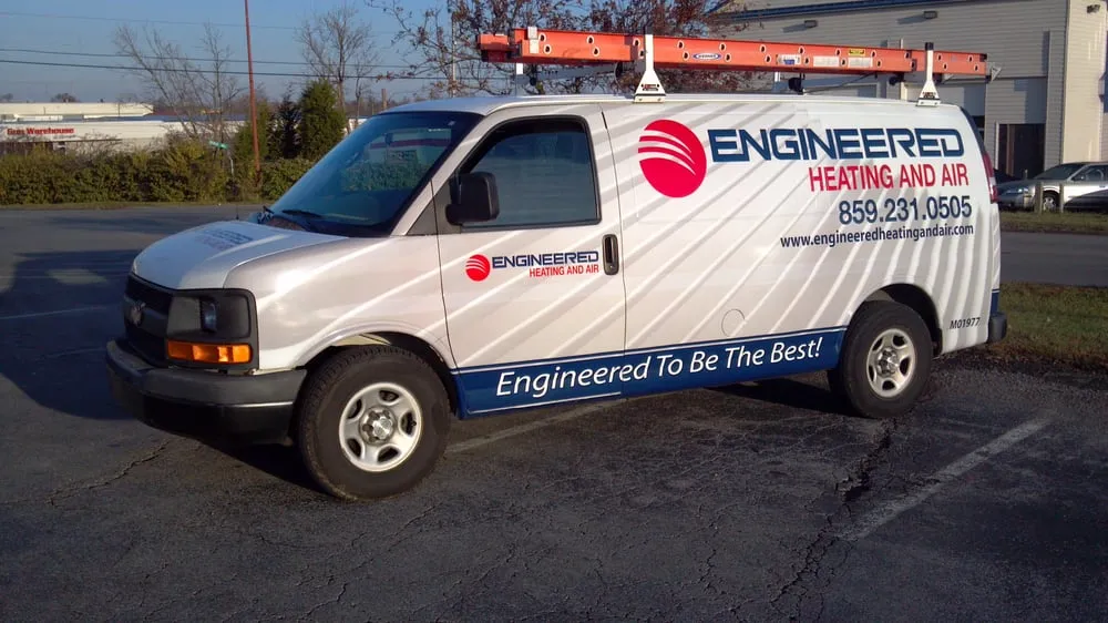 Slide of Engineered Heating and Air