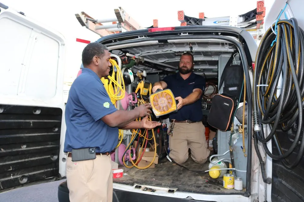 Slide of Engineered Heating and Air