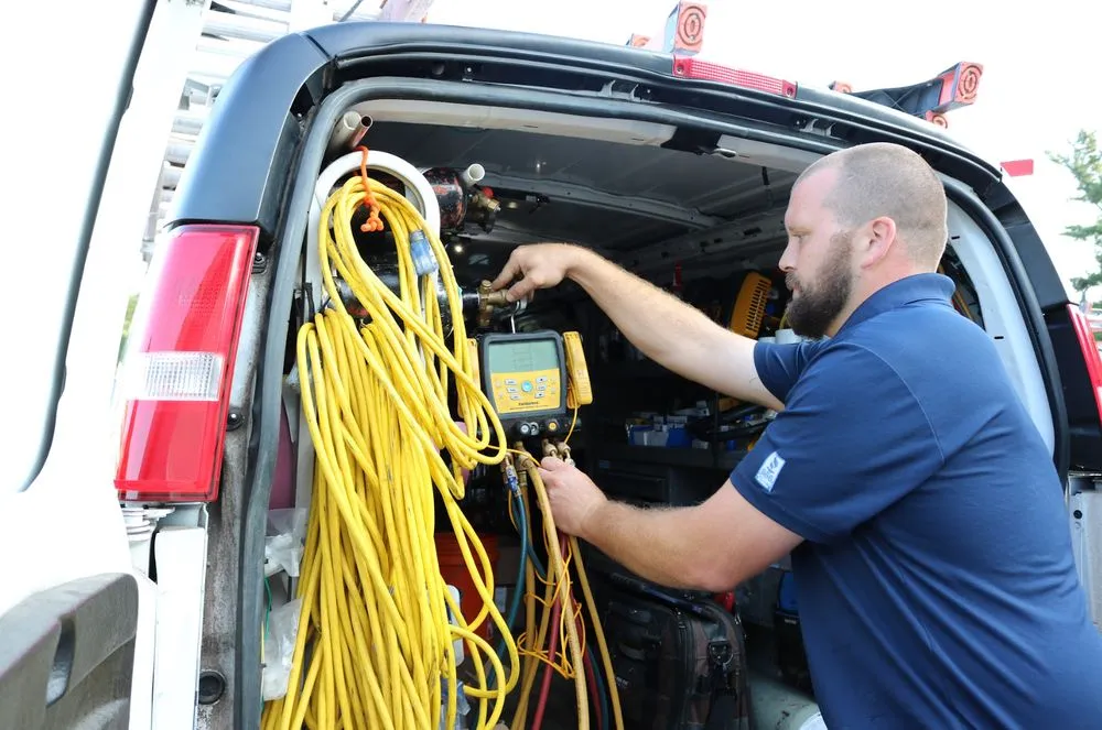 Slide of Engineered Heating and Air