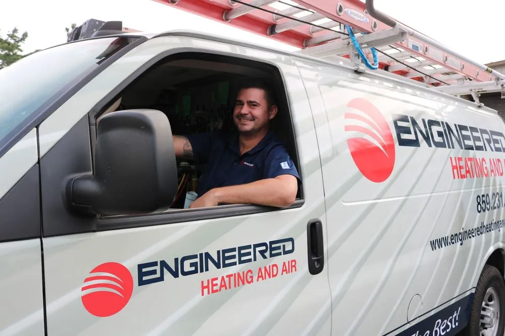 Slide of Engineered Heating and Air