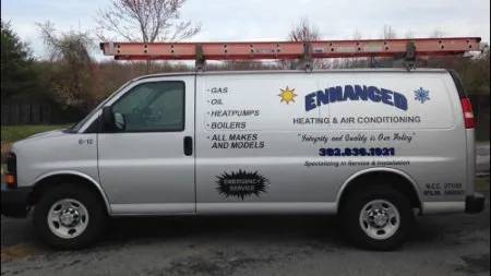 Slide of Enhanced Heating and Air Conditioning