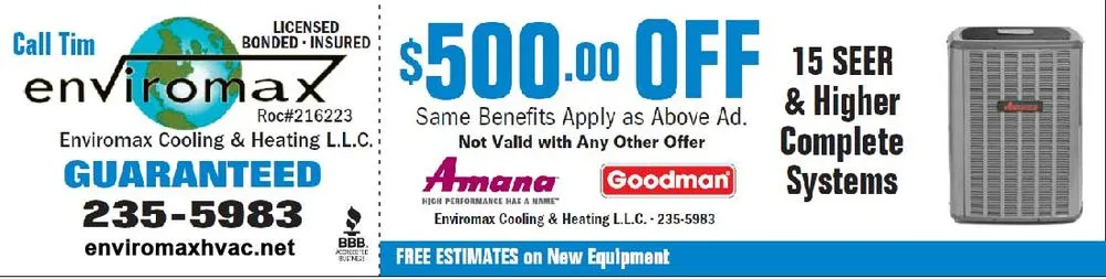Slide of Enviromax Cooling & Heating