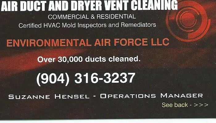 Slide of Environmental Air Force