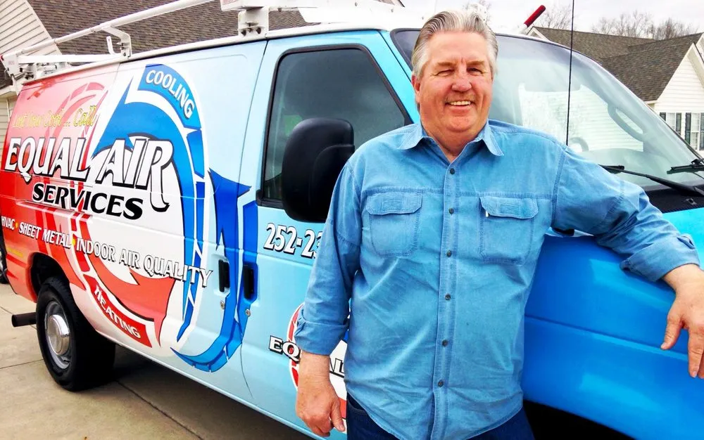 Slide of Equal Air Heating and Cooling