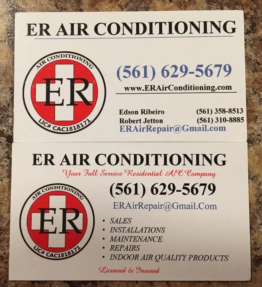 Slide of ER Air Conditioning