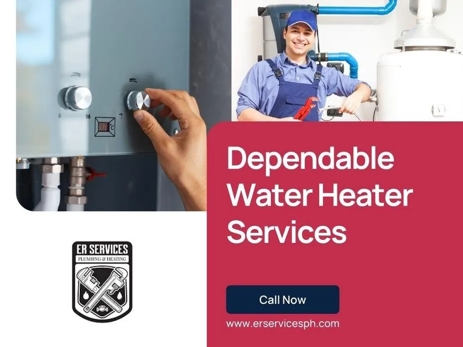 Slide of ER Services Plumbing and Heating