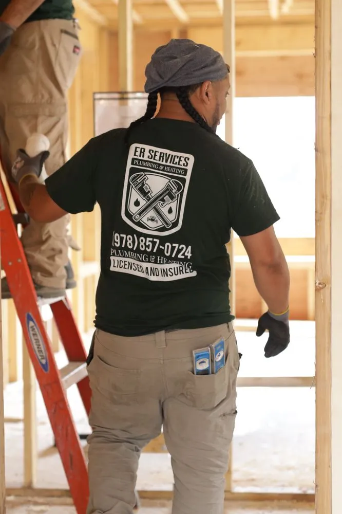 Slide of ER Services Plumbing and Heating