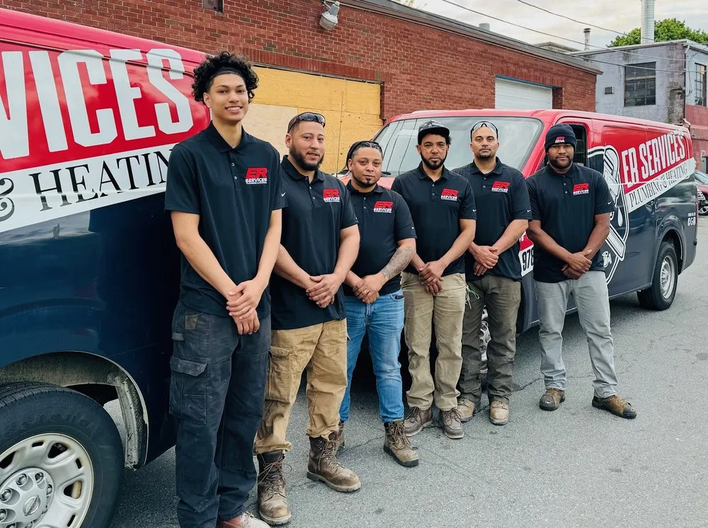 Slide of ER Services Plumbing and Heating
