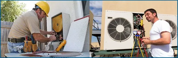 ERC Heating and Cooling Logo