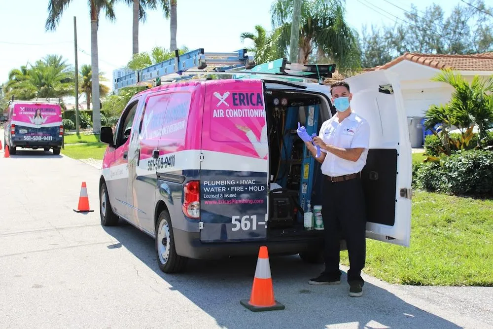 Slide of Erica's Plumbing, Air Conditioning & Restoration