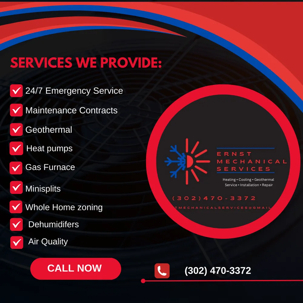 Slide of Ernst Mechanical Services