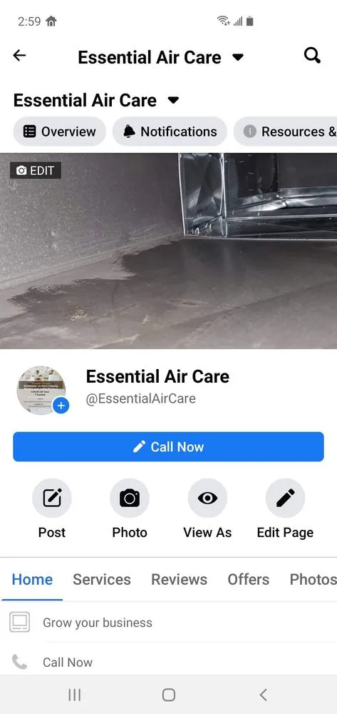 Slide of Essential Air Care