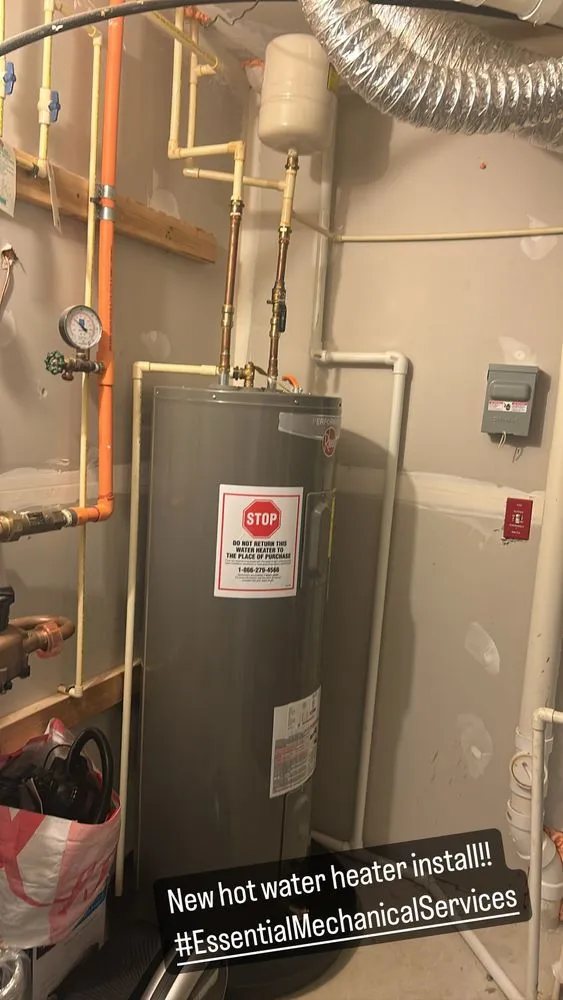 Slide of Essential Mechanical Services