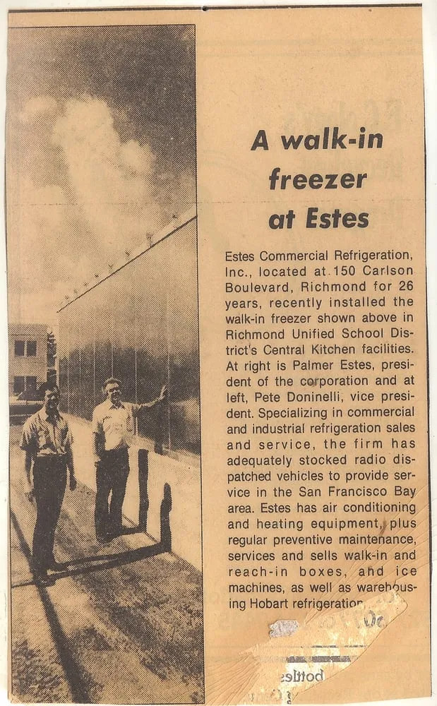 Slide of Estes Refrigeration, Inc.