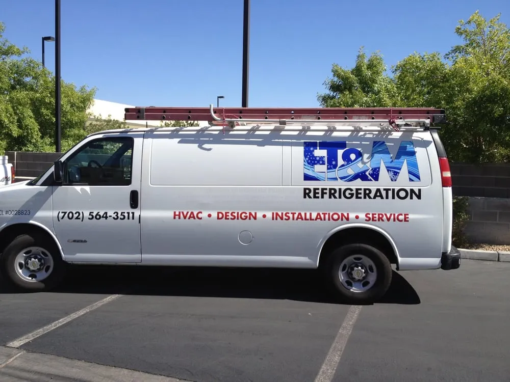 Slide of ET&M Refrigeration